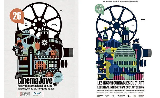 Un festival de Francia plagia un cartel de Cinema Jove