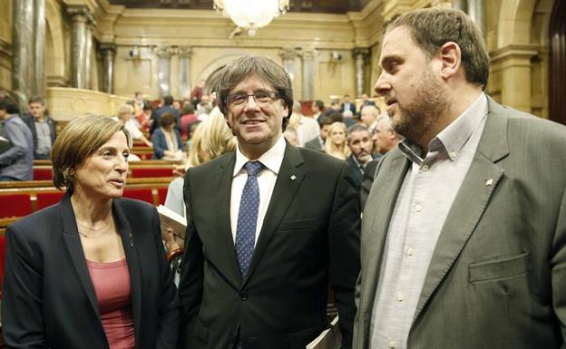 Todos los sindicatos de policía se querellan contra Puigdemont, Junqueras y Forcadell