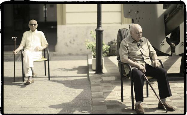 «Vi cuerpos entre el barro, gente atada... Horrible»