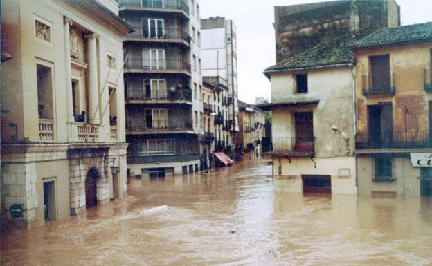 El pantano arrasó la Ribera