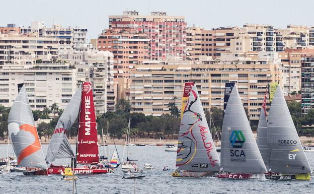 La Volvo Ocean Race arranca mañana en Alicante