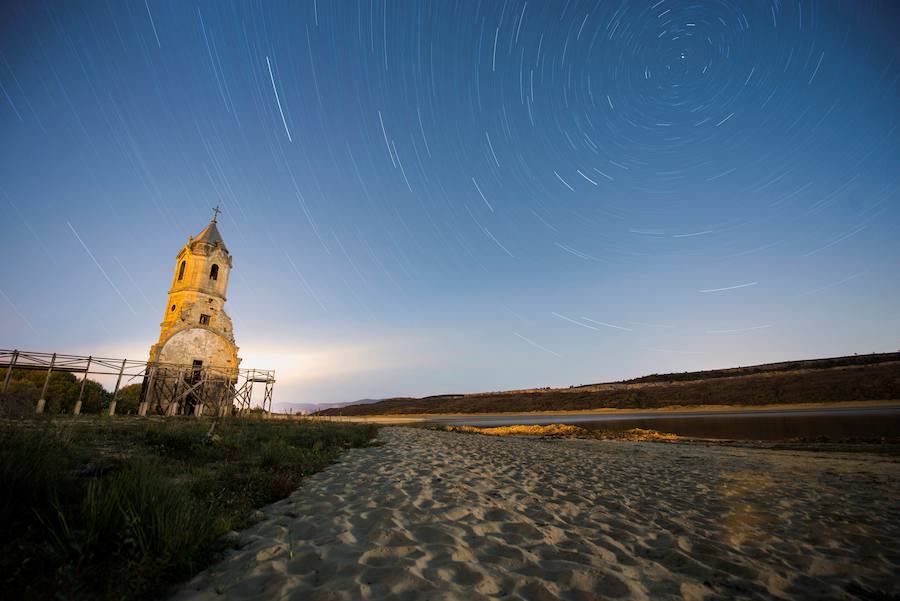 Fotos de los pantanos secos en el arranque de octubre