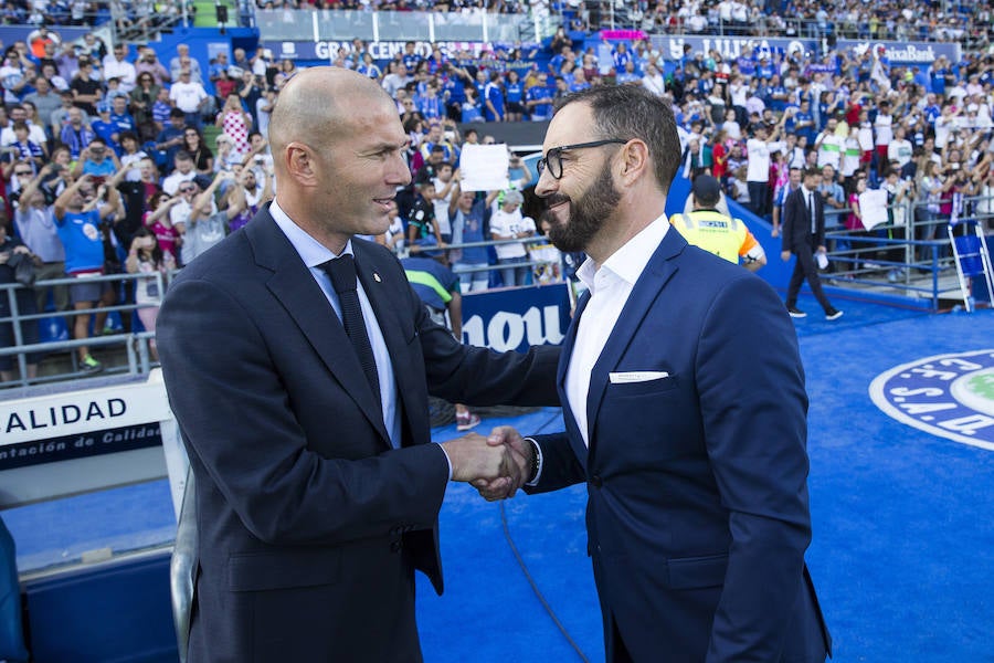 Los mejores momentos del Getafe - Real Madrid, en imágenes