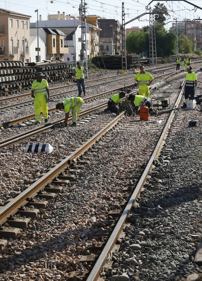 Las obras del túnel pasante de Valencia, para 2020-2021