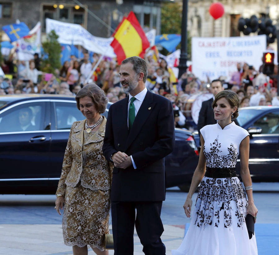 Doña Sofía reaparece en los Premios Princesa de Asturias