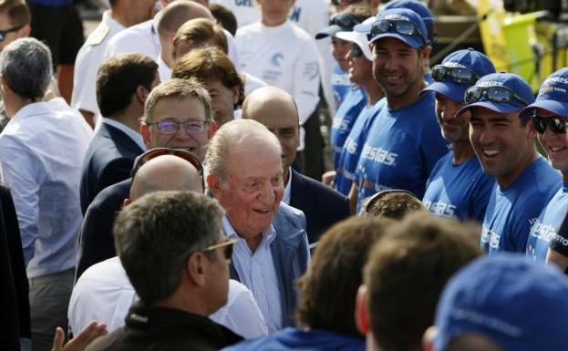 80.000 personas viven la salida de la Volvo Ocean Race de vela desde Alicante