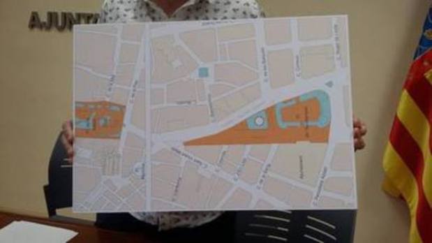 Grezzi anuncia que la mayor parte de la plaza del Ayuntamiento será peatonal a partir de abril de 2018