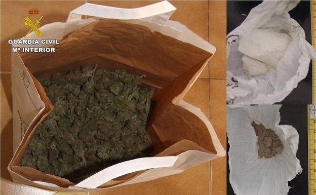 La Guardia Civil desarticula en Pego un punto de venta de droga