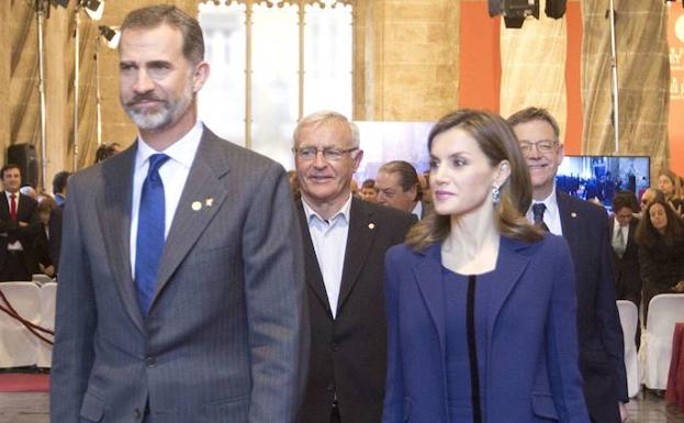 Los Reyes presidirán el lunes en Valencia la entrega de los Premios Rey Jaime I
