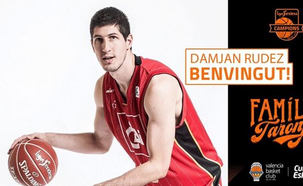 Damjan Rudez, nuevo jugador de Valencia Basket