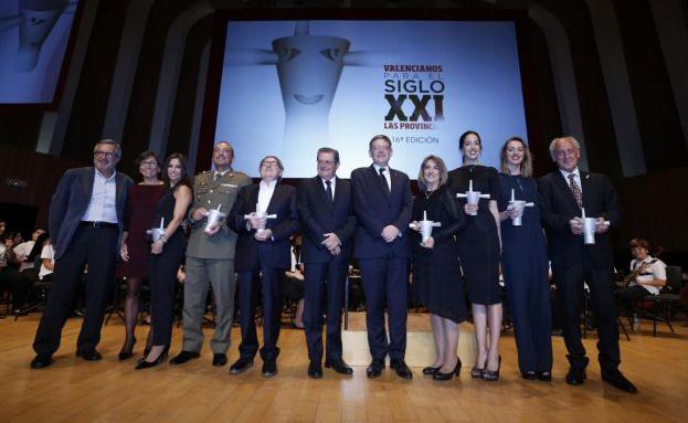 Así fue la entrega de los premios Valencianos para el Siglo XXI de 2016