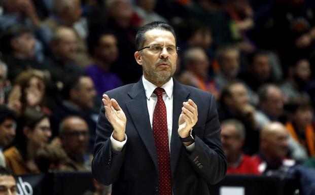 Pedro Martínez, entrenador del Baskonia