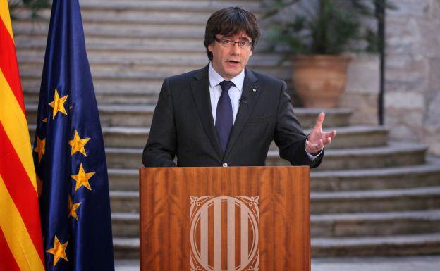 ¿Dónde se ha grabado el discurso de Carles Puigdemont?