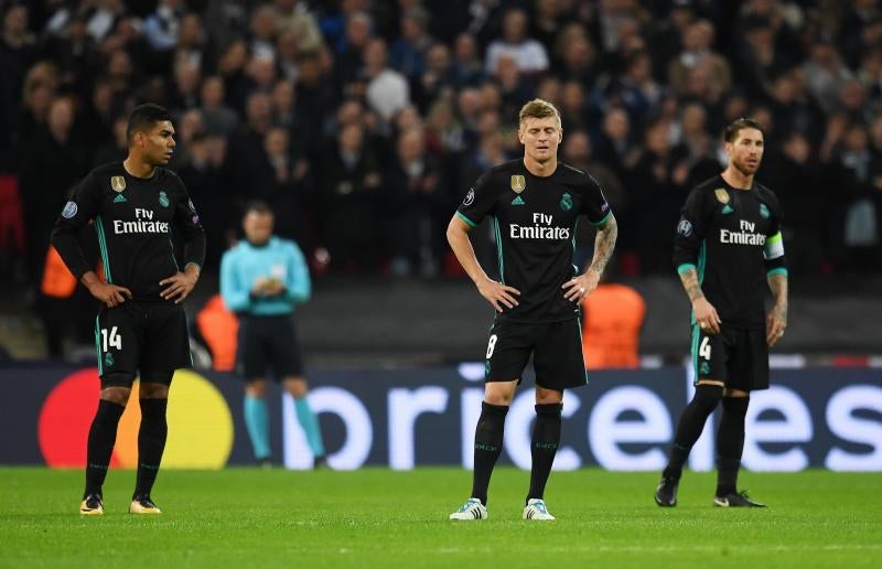 El Madrid naufraga en Wembley