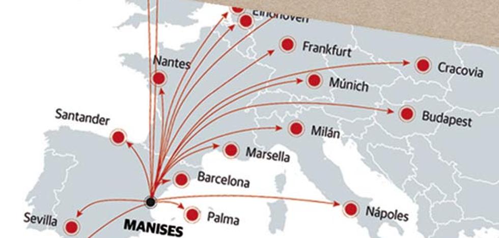 18 nuevos destinos para volar desde el aeropuerto de Valencia