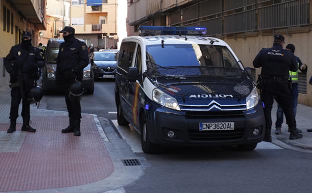 La operación antiterrorista de Sagunto, en imágenes