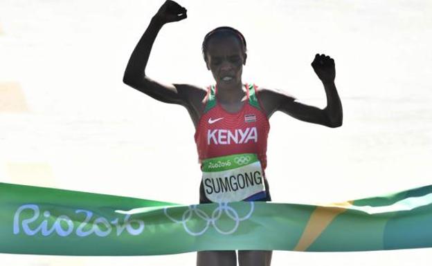 La campeona olímpica de maratón, castigada cuatro años por dopaje