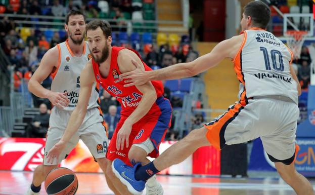 El conjunto taronja se queda corto para pelear el triunfo con el CSKA