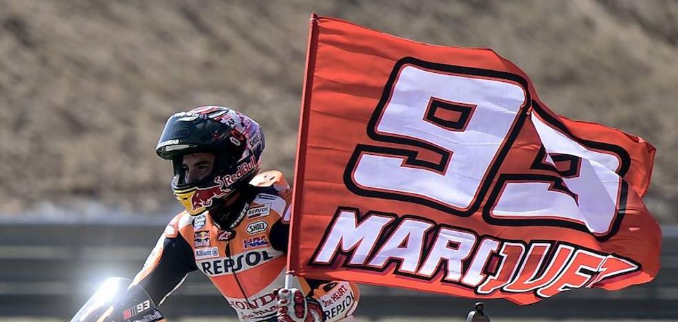 Marc Márquez: «Mi bandera es la que lleva el número 93»