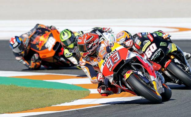 Sigue en directo la carrera de MotoGP en Valencia