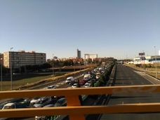 Dos accidentes colapsan la Ronda Norte de Valencia