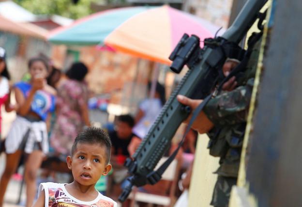 Amazonas en pie de guerra