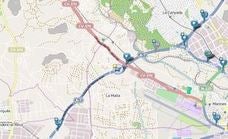 Un accidente en la A-7 en Paterna provoca retenciones en sentido Alicante