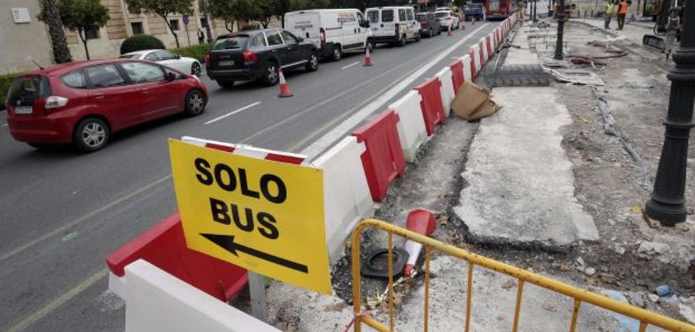 El Ayuntamiento de Valencia recomienda «buscar itinerarios alternativos» para sortear los atascos