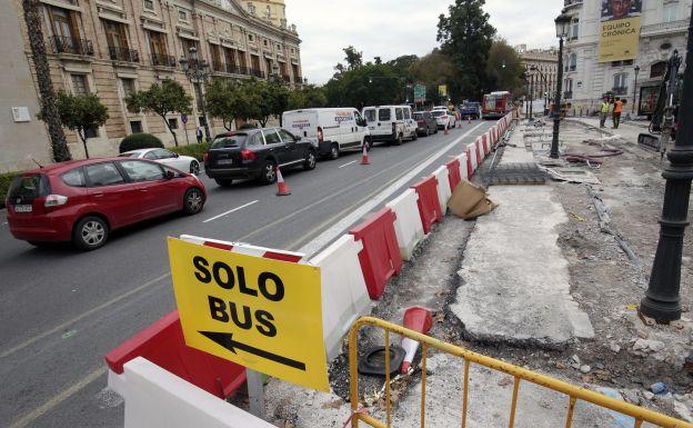 El Ayuntamiento de Valencia recomienda «buscar itinerarios alternativos» para sortear los atascos