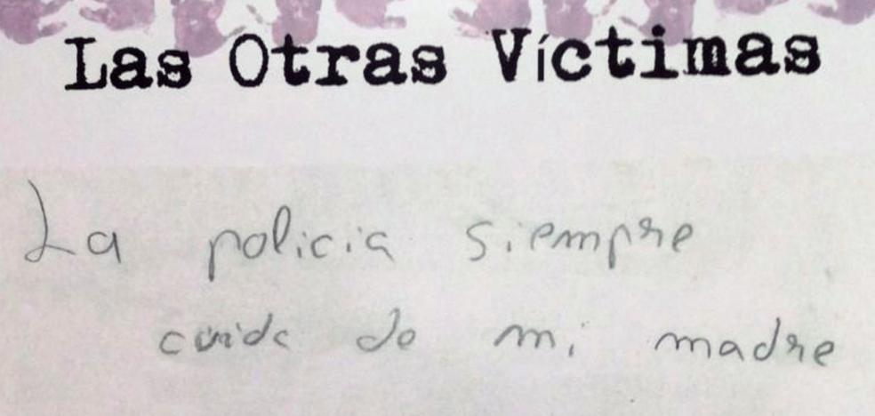 La violencia, en el lápiz de los hijos de las víctimas