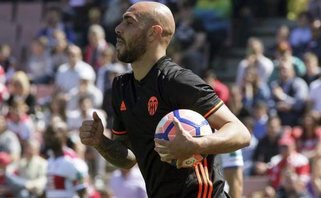 Marcelino pide calma a Zaza en el entrenamiento