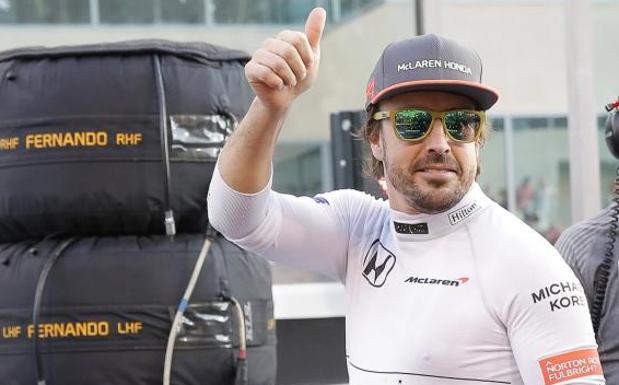 Alonso le desea lo mejor a Honda, pero lejos
