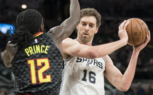 Pau Gasol, Rubio e Ibaka destacan en las victorias de los Spurs, Jazz y Raptors