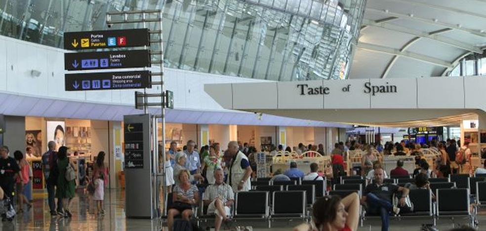 El aeropuerto de Manises supera los seis millones de viajeros