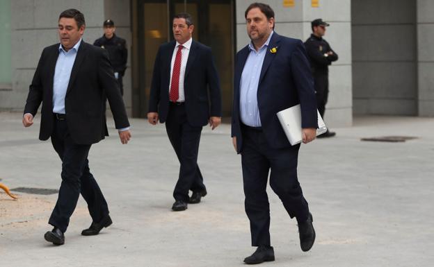 Junqueras acata el 155 y defiende el diálogo para salir de prisión