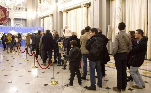 Valencia inaugurará el lunes el belén artístico municipal de 36 metros cuadrados