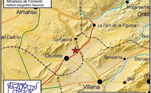 Un terremoto de magnitud 4 se deja sentir en Moixent y Villena