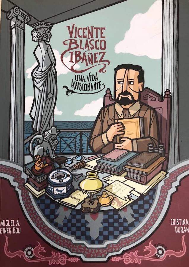 La vida de Vicente Blasco Ibáñez en cómic