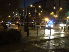 Atropellado un ciclista por un coche en Pont de Fusta