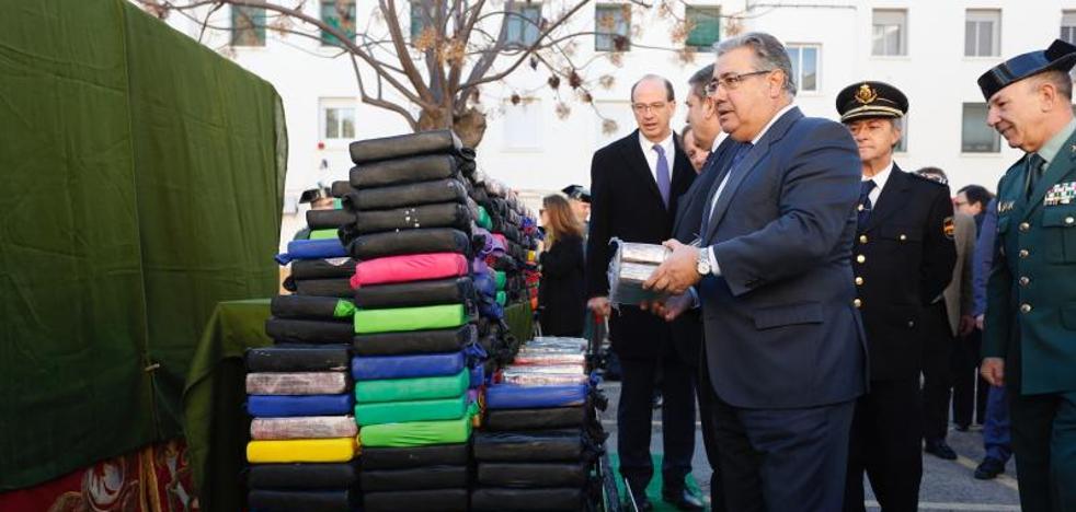 Confiscan 520 kilos de cocaína en el puerto de Valencia