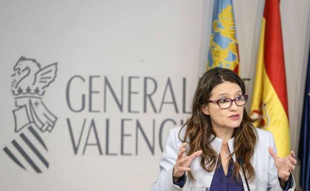 Oltra condena los insultos a Inés Arrimadas: «Es ofensivo y no hace gracia»