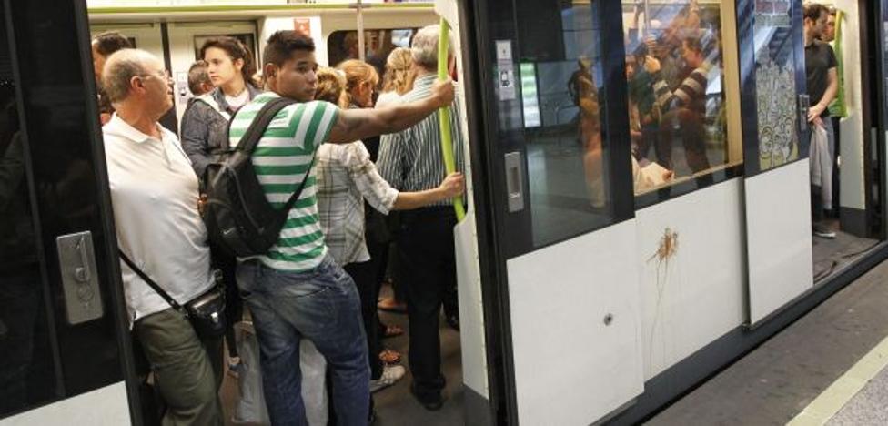La huelga en el metro y el tranvía se agravará por la reducción de servicio en Navidad