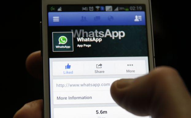 Denuncia por incluirle en un grupo de WhatsApp