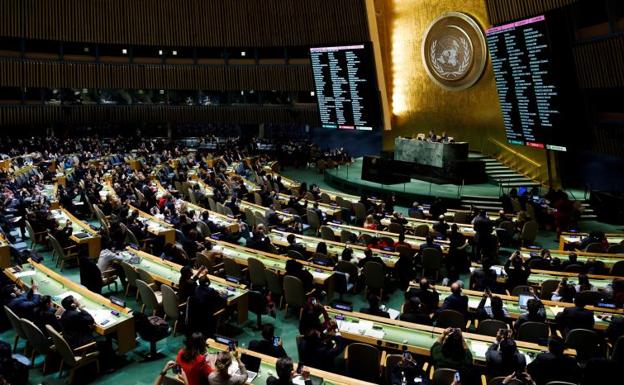 La ONU condena por amplia mayoría la decisión de EE UU sobre Jerusalén