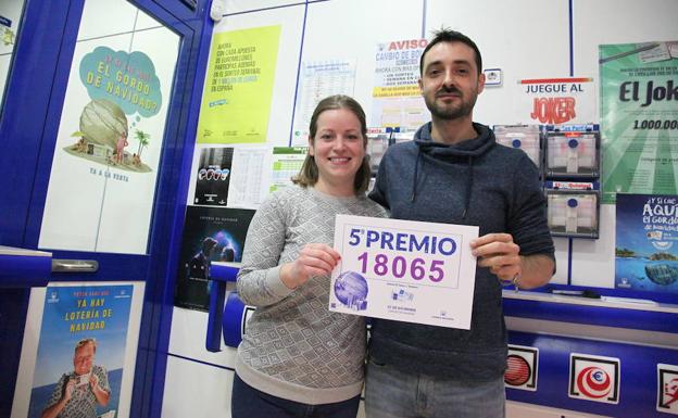 18.065, quinto premio de la Lotería de Navidad de 2017, vendido en Ondara, Benidorm, Elche y Manises