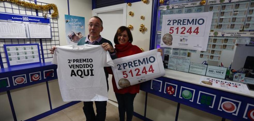 El 51.244, segundo premio de la Lotería de Navidad de 2017, vendido en Catarroja, Oropesa del Mar, Mislata, Carlet y Alaquàs