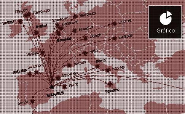 El aeropuerto de Valencia estrena nuevos vuelos directos en 2018