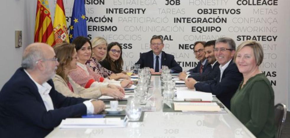Los grandes retos del Consell para 2018