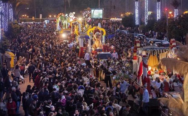 Itinerario 3D de la Cabalgata de Reyes Magos 2025 en Sevilla