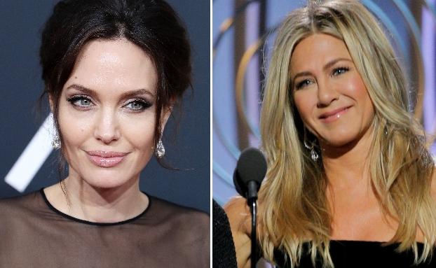 El 'desplante' de Angelina Jolie a Jennifer Aniston en los Globos de Oro